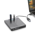 thumbnail image 2 of QualitChoice Portable External Cd Dvd Burner High-speed Read And Support 120MM Disc CD And Other Formats Disc Read + Burn, 2 of 6