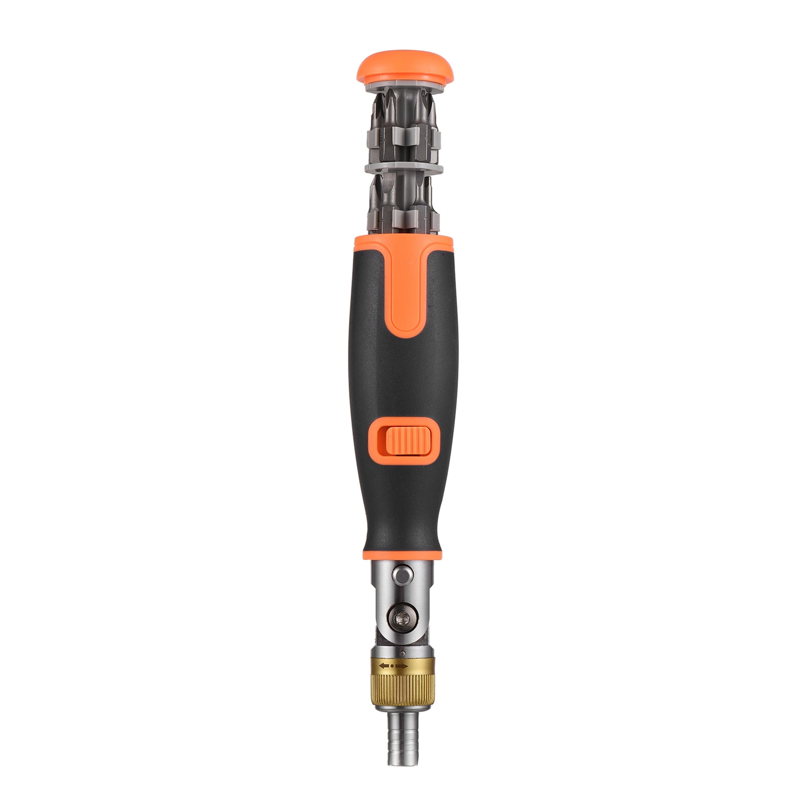 Multi-bit Two-way Ratchet Screwdriver 10-in-1 Multi-bit Ratchet Screw Drivers Set 6.23mm Adjustable Nut Driver Tool