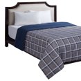 thumbnail image 1 of Mainstays Plaid Grey Comforter, Double/Queen, 1 of 5