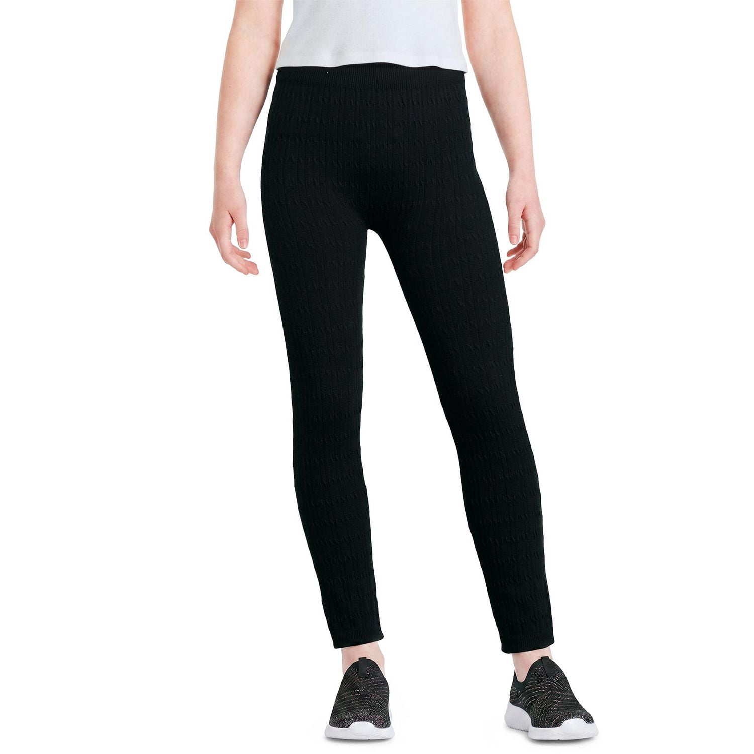 George Girls' Cable Knit Seamless Legging