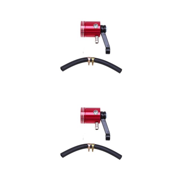 Maytalsory Réservoir de Fluide Durable pour Huile Fluide - Universel et Élégant Ensemble d'Aérographe Durable et Longue Durée Rouge 2Ensemble