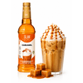 thumbnail image 1 of Slim Syrups Sirop de Café au Caramel Sans Sucre, 0 Calories, 0 Sucre, Compatible Céto, Bouteille de 750 ml, 1 of 2