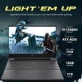 thumbnail image 3 of HP Victus 15,6 Po 144 Hz Portable de Jeu FHD, Intel i5-13420H, 16 Go de RAM, SSD PCIe 1 To, NVIDIA GeForce RTX 4050, Clavier Rétroéclairé, Wi-Fi 6, Windows 11 Pro, Mica Argent, Ensemble Station d'Accueil 256 Go, 3 of 9