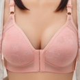 thumbnail image 2 of Timegard Front Closure Bras for Women No Underwire Adjustable Strap Full Support Comfortable Seniors Bra, 2 of 4