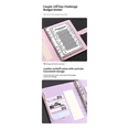 thumbnail image 4 of 100 Envelopes Money Saving Challenge, 100 Envelope Challenge Binder, Money Saving Binder, Budget Book (Black), 4 of 7