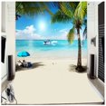 thumbnail image 2 of 2pcs 3X5Ft Summer Seaside Beach Photography Background Vinyl Studio Backdrop Props, 2 of 8