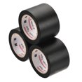thumbnail image 1 of Unique Bargains 4cmx12m Non-Adhesive Protector Wrap Pipe Protective Tape Black 3Pack, 1 of 5