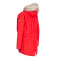 thumbnail image 2 of Trespass Caption Womens Waterproof Parka Jacket Red in Size - 10, 2 of 7