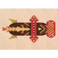 thumbnail image 1 of Ahgly Company Machine Washable Indoor Rectangle Transitional Golden Blonde Gold Area Rugs, 4' x 6', 1 of 7