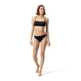 thumbnail image 2 of Speedo Women's Endurance+ Solid Classic Bikini Bottom - Speedo Black, Size: M, 2 of 3
