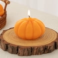 thumbnail image 1 of PEONAVET Halloween Pumpkin Candles Fall Pumpkin Shaped Scented Candle Cute Handmade Pumpkin Natural Candle Gifts for Thanksgiving Halloween Party Supplies, 1 of 6