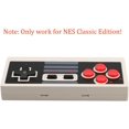thumbnail image 2 of 2pcs Wireless Game Controller for NES Classic Edition, XYCCA 2.4G No-Wired Gamepad Joypad with Receiver for NES Classic Gaming System Console (White), 2 of 7