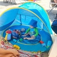 thumbnail image 3 of Baby Beach Tent Pop Up Portable Shade Pool UV Protection Sun Shelter for Infant, 3 of 8