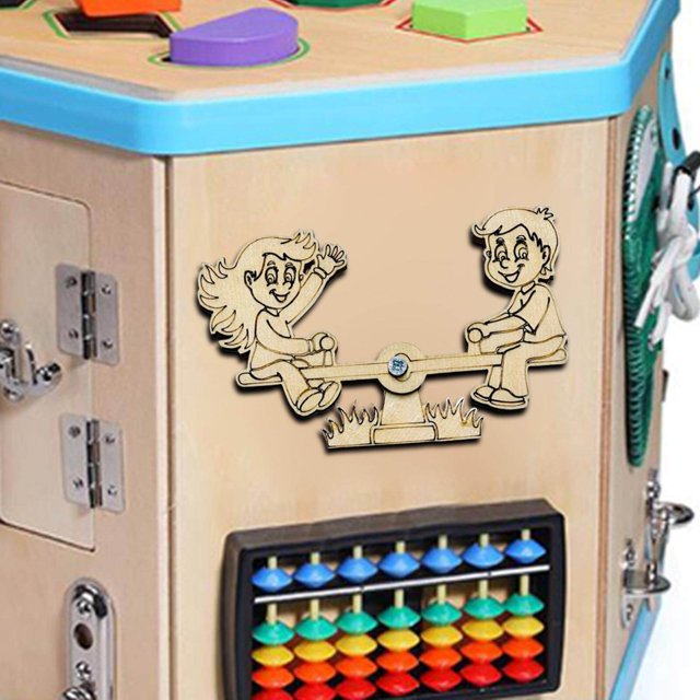 Tableau d'Activités Sensoriel Montessori pour Enfants, Pièces Occupées, Cadeaux pour Tout-Petits