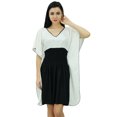 thumbnail image 1 of Bimba Robe Caftan Courte d'Été pour Femme pour la Plage, Taille Smockée, 1 of 9