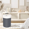 thumbnail image 4 of Clearance Tyidzon Laundry Basket Laundry Hamper, Collapsible Laundry Baskets with Foam Protected Aluminum Handles for College Dorm, Family 82L, 4 of 9