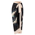 thumbnail image 1 of Nouvelle Robe de Plage Aguichant Imprimée Rétro Maillot de Bain Jupe Longue Tenue de Fête Tenue de Plage Été, 1 of 6