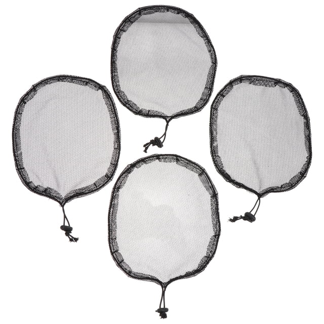 MasteelfCA 4Pcs Ponytail Hairnets Elastic Hair Bun Holding Hairnet Simple Wig Accessories