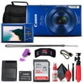 thumbnail image 1 of Canon PowerShot ELPH 190 IS Digital Camera (Blue) (1090C001) + 32GB Card + Case + Card Reader + Flex Tripod + Memory  Wallet + Cleaning Kit + USB Cable, 1 of 8