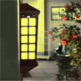 thumbnail image 3 of facefd 2PCS Outdoor Wall Lamp Solar LED Light Garden Waterproof Wall Light for Patios Parks warm light, 3 of 6