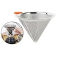thumbnail image 2 of Rongfmy Égouttoir pour Café Filtre Manuel en Acier Inoxydable Cône à Café Réutilisable B, 2 of 8