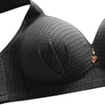 thumbnail image 4 of DPTALR Woman's Embroidered Glossy Comfortable Breathable Bra Underwear No Rims, 4 of 8