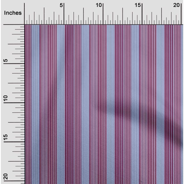 oneOone Silk Tabby Fabric Multicolor Stripe Decor Fabric Printed BTY 42 Inch Wide