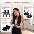 thumbnail image 2 of MotionGrey 5 to 52.5 LB Adjustable Dumbbells, Free High Strength Hand Grip and Jump Rope Included, 15 Weight Settings DumbBell, Anti-Slip Metal Handle for Exercise (Set of 2), 2 of 10