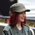 thumbnail image 2 of ORUYROP Classic Cotton Flat Top Military Cadet Cap,Army Hat, 2 of 7