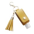 thumbnail image 2 of 30Ml Refillable Travel Bottle With Keychain Holder Pu Leather Case For Hand Sanitizer Soap Lotion Portable Outdoor, 2 of 5