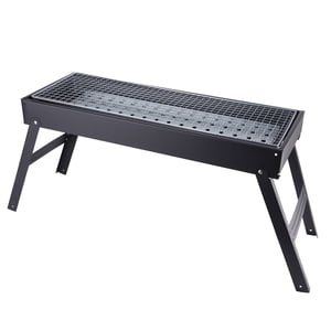 Barbecue Grill, résistant à la chaleur détachable pliable pliable portable BBQ BBQ Grill Multi Vent Conception pour pique-nique pour le voyage