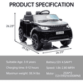 thumbnail image 2 of PIONEERWORKS 12V Kids Electric Ride-On Car,Licensed Land Rover, 2 Motors, 3 Speeds, 4.5Ah Battery, Parental Control, 2 of 9
