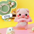 thumbnail image 4 of Cute Pattern Handmade DIY Poke Wool Felts Material Production Package, 4 of 5
