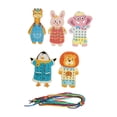 thumbnail image 2 of HILABEE Lacing Cards Gift for Boys Girls Wood Early Development Lacing Playing Games Style A, 2 of 9