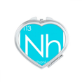 thumbnail image 1 of Chestry Elements Period Table Poor Metals Nihonium Nh Mirror Travel Magnification Portable Handheld Pocket Makeup, 1 of 3