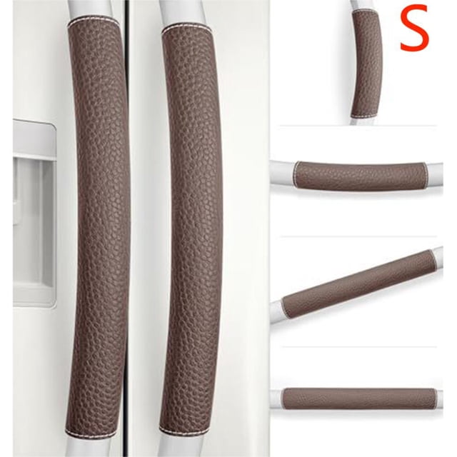 Refrigerator handle protective cover anti-collision sliding door handle cover