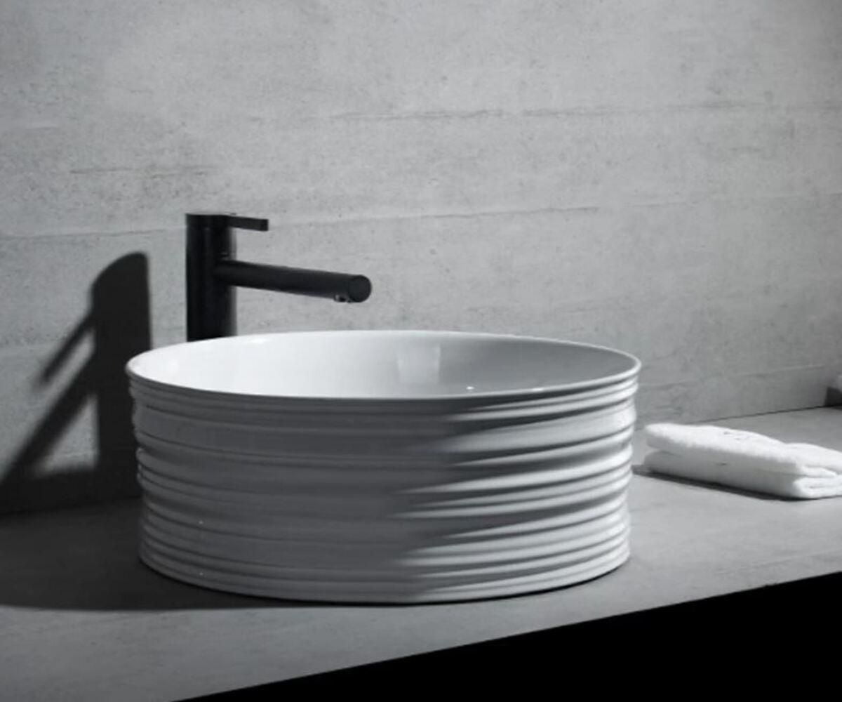 DROP Bath and Kitchen DR091215 Bathroom Vessel Sink Set