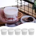 thumbnail image 1 of Dvkptbk 5 PCS Clear Pudding Glass Drinking Glass Ice Cream Cup 5.4 Ozthe Tasting Bowl Glass Water Glass A Great Hostess Gift or A New Homeowner Ice Cream Mix Drinkware Home Essentials, 1 of 8