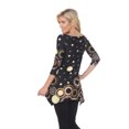 thumbnail image 4 of White Mark Tunique pour Femmes à Manches 3/4 en Jersey, 4 of 5