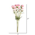 thumbnail image 3 of Vickerman FR190102 27 in. Pink Daisy Spray, 3 of 3