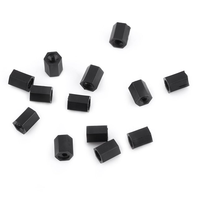 Entretoise Femelle, 250PCS Nylon M2 M3 Mâle Femelle Colonne Hexagonale Entretoise Vis Écrou Kit d'Assortiment PCB