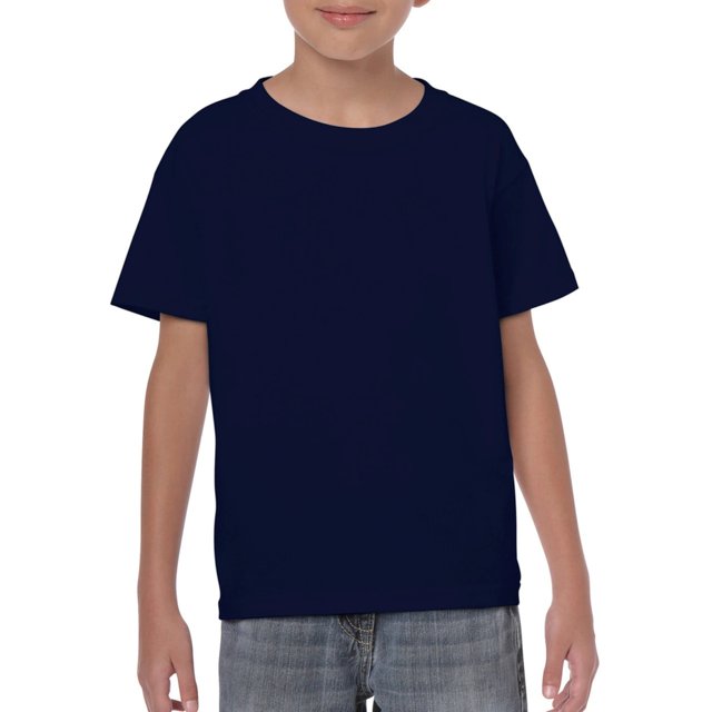 Gildan T-Shirt en Coton Épais pour Enfants (Lot de 2)