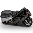 thumbnail image 1 of NEH Motorcycle Bike Cover Travel Dust Storage Cover Compatible with Kawasaki Ninja 650R 650 R, 1 of 3