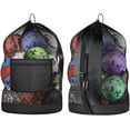 thumbnail image 1 of Extra Large Ball Bag, Mesh Soccer Ball Bag 48X24CM, 1 of 7