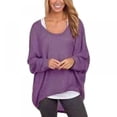 thumbnail image 1 of Hauts à Manches Longues Décontractés pour Femmes T-Shirt Top S-XXL, 1 of 2