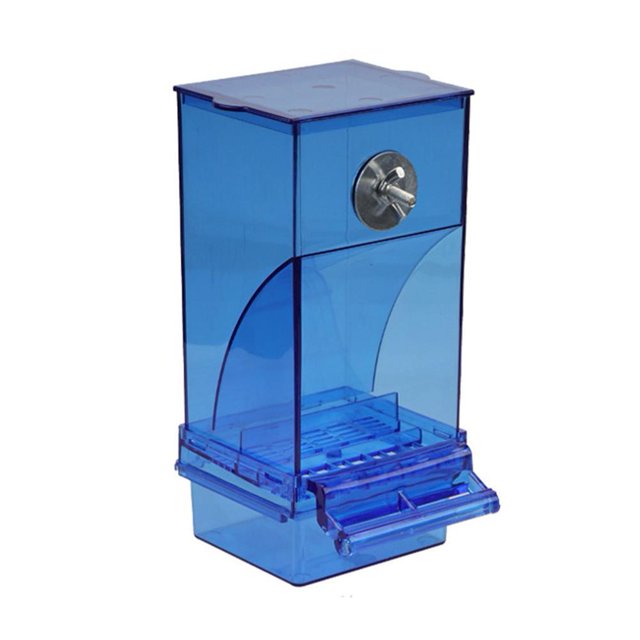 No Mess Bird Feeders Automatic Parrot Feeder Drinker Food Container Pet Supply