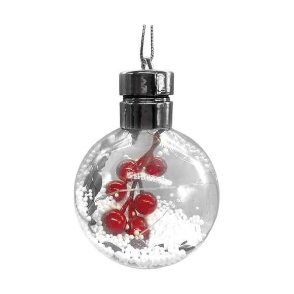 Drppepioner Ornement de Noël Suspendu avec Lumières DEL, Décor Intérieur Extérieur pour Fête, Maison, Jardin, Table et Présentoirs de Maison.