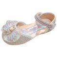 thumbnail image 1 of FhsagQ Slippers Girls Slippers Size 4 Big Kid White Girls Sandals Fashion New Pattern Cute Rabbit Diamond Decorative Flat Bottom Comfortable Princess Shoes Kids Shoes Slippers Size 13 Boys White 25, 1 of 1