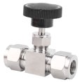 thumbnail image 1 of Fosa Robinet d'Eau de Commande en Acier Inoxydable Robinet à Aiguille Durable, Délicat pour une Connexion Forte Eau Gaz Liquide Installation Répétable à Haute Pression, 1 of 8