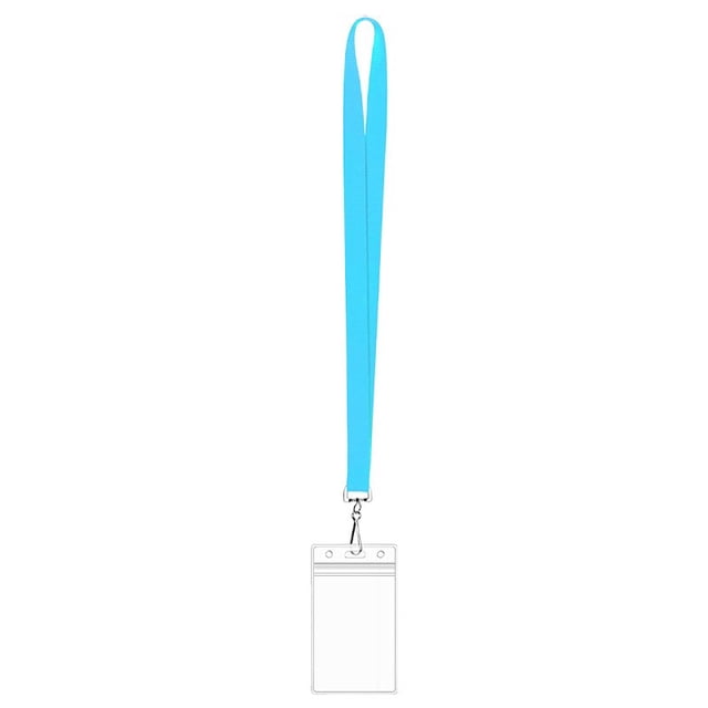 Multicolor Lanyards With Breakaway Waterproof Badge Holders Metal Hook Polyester Neck Straps For ID Cards Events Office And Schools